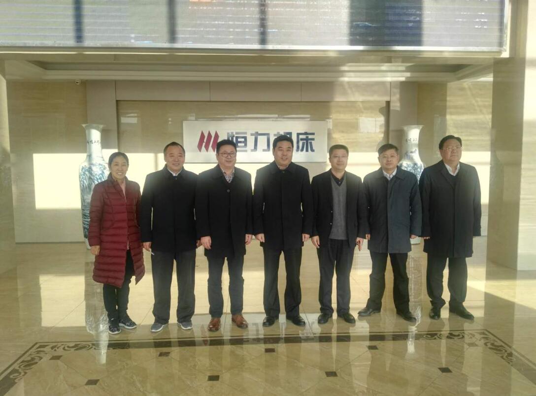 Yueda leaders visited our company and look forward to further close cooperation with Hengli. Henry-Machine